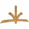 Ekena Millwork Davenport Rough Sawn Timber Gable Bracket, Western Red Cedar, 108"W x 45"H x 2"D x 6"F, 10/12 Pitch GBW108X45X0206DAV00RWR - alternate 2